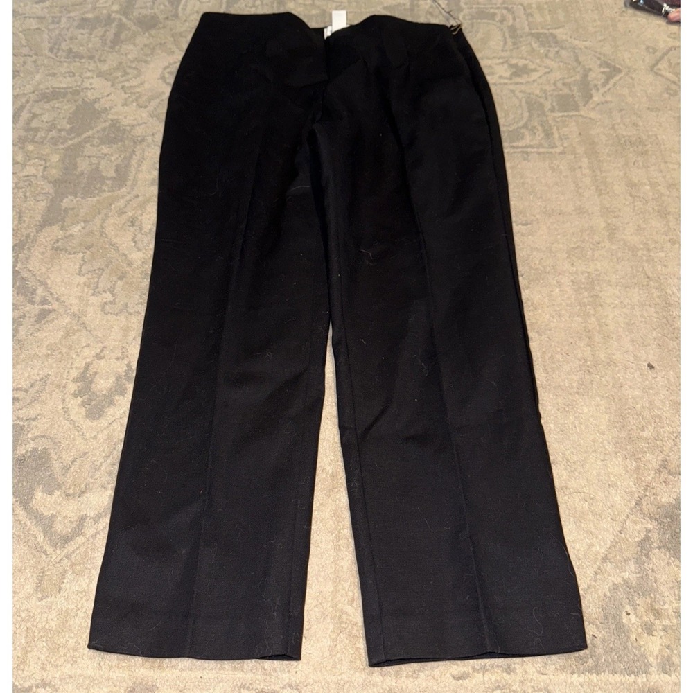 So Slimming‎ Chicos Crop Pants Womens Sz 0 Small Black  Stretch New